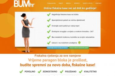 Internet stranice Bum.hr