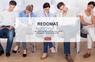 Internet stranice sustava Redomat
